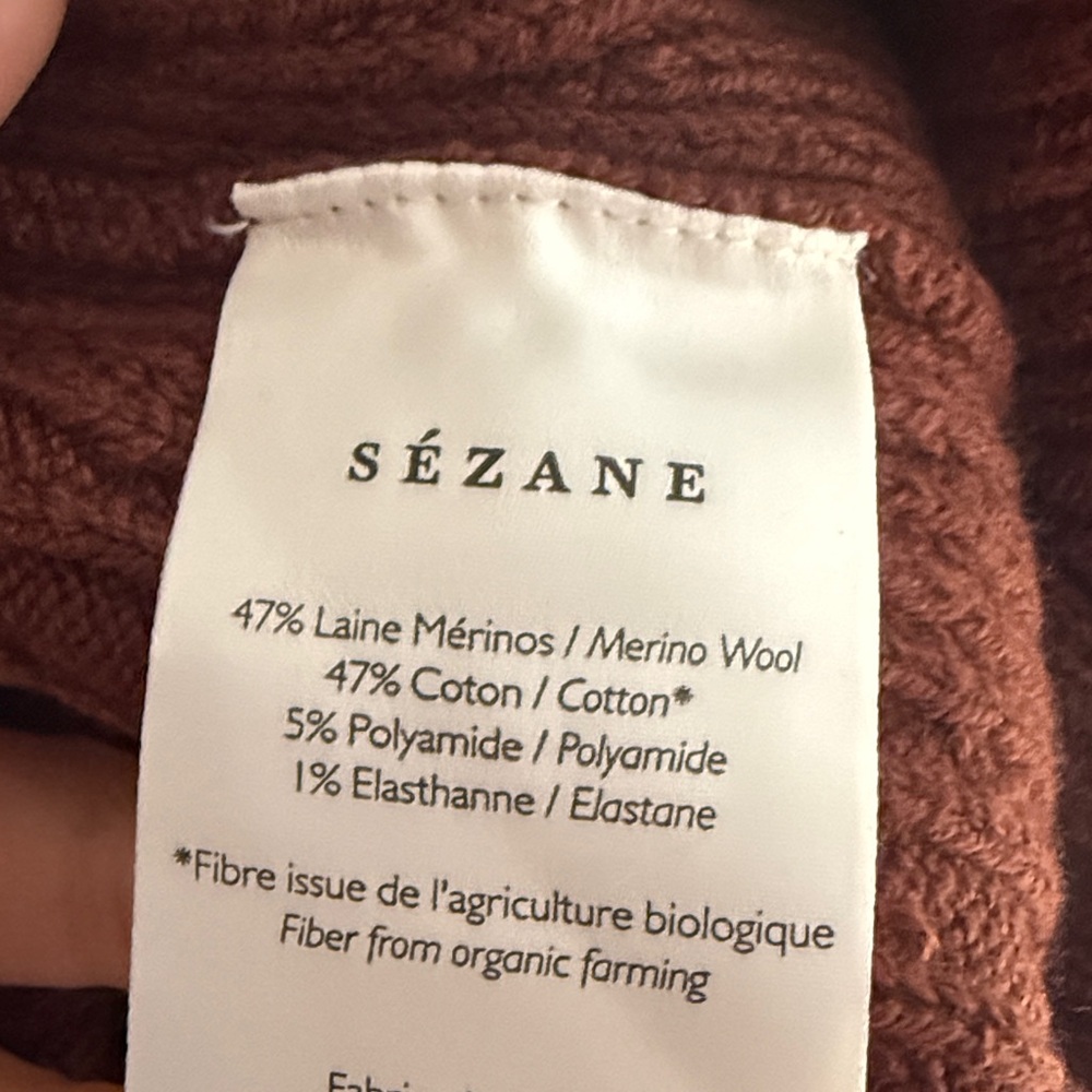 NWT Sezane Marilou  Skirt  Size S Caramel sold out - Picture 9 of 9